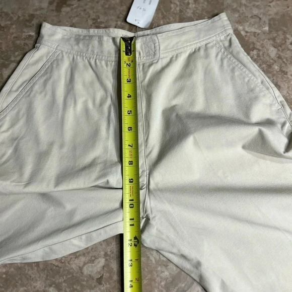 Y2K Barrel cargo capri pants,Light cream ,vtg, NWT, Velcro pocket,PRIVATE MEMBER - Picture 10 of 14